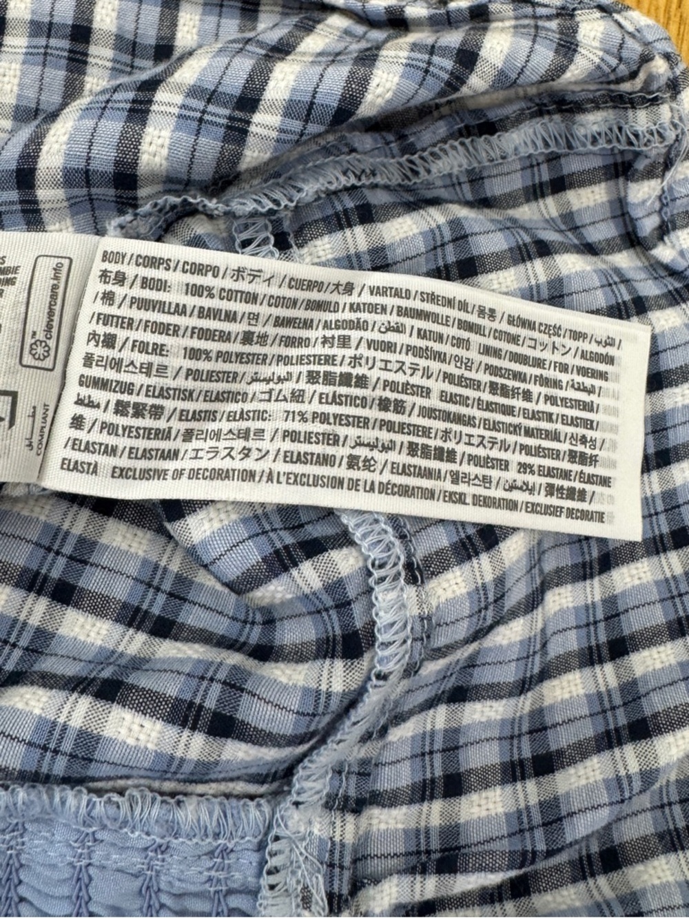 Hollister 100% Cotton Blue Plaid Button Tank Size M Coquette Soft Girl Feminine - Picture 4 of 8